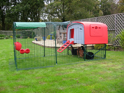 The Eglu Cube is design to be good looking and long lasting