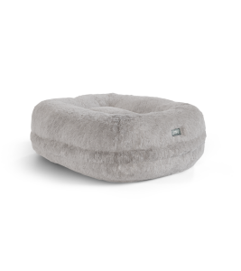 Maya Donut Cat Bed - Pebble Gray