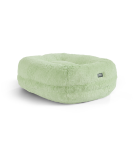 Maya Donut Elevated Cat Bed - Mint Green