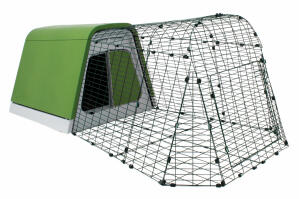 Eglu Go Guinea Pig Hutch with 3ft Run - Leaf Green