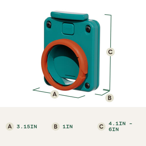 Hamster tunnel connection kit dimensions (in)