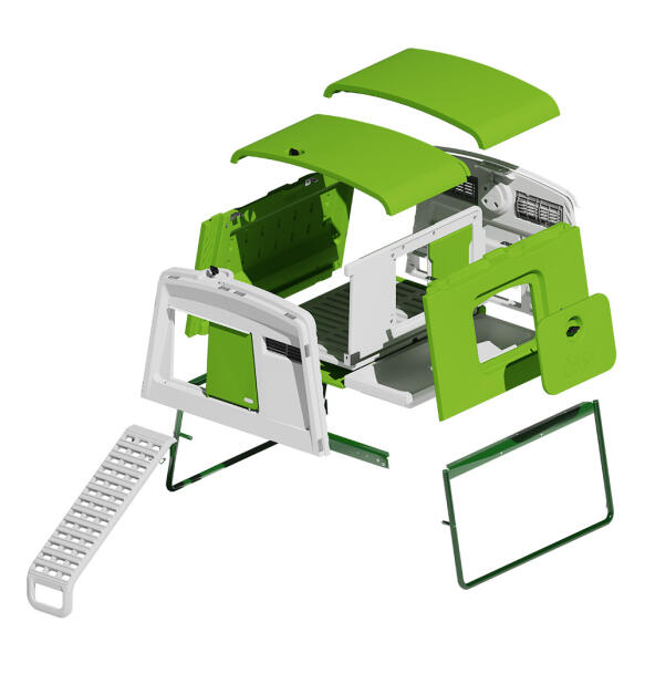 Cube exploded diagram