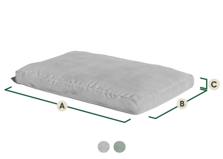 Cushion bed dimensions