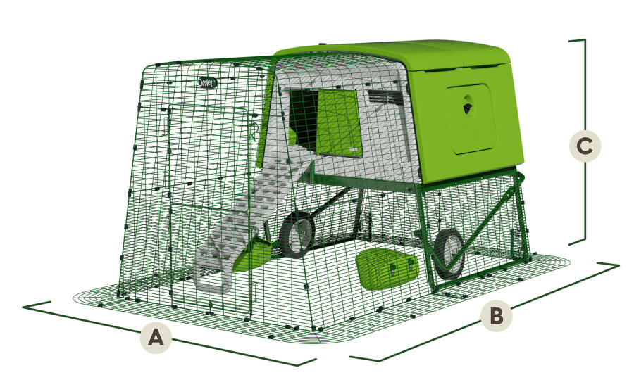 Eglu Cube dimensions