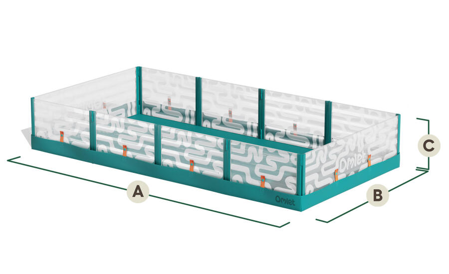 Large hamster playpen dimensions