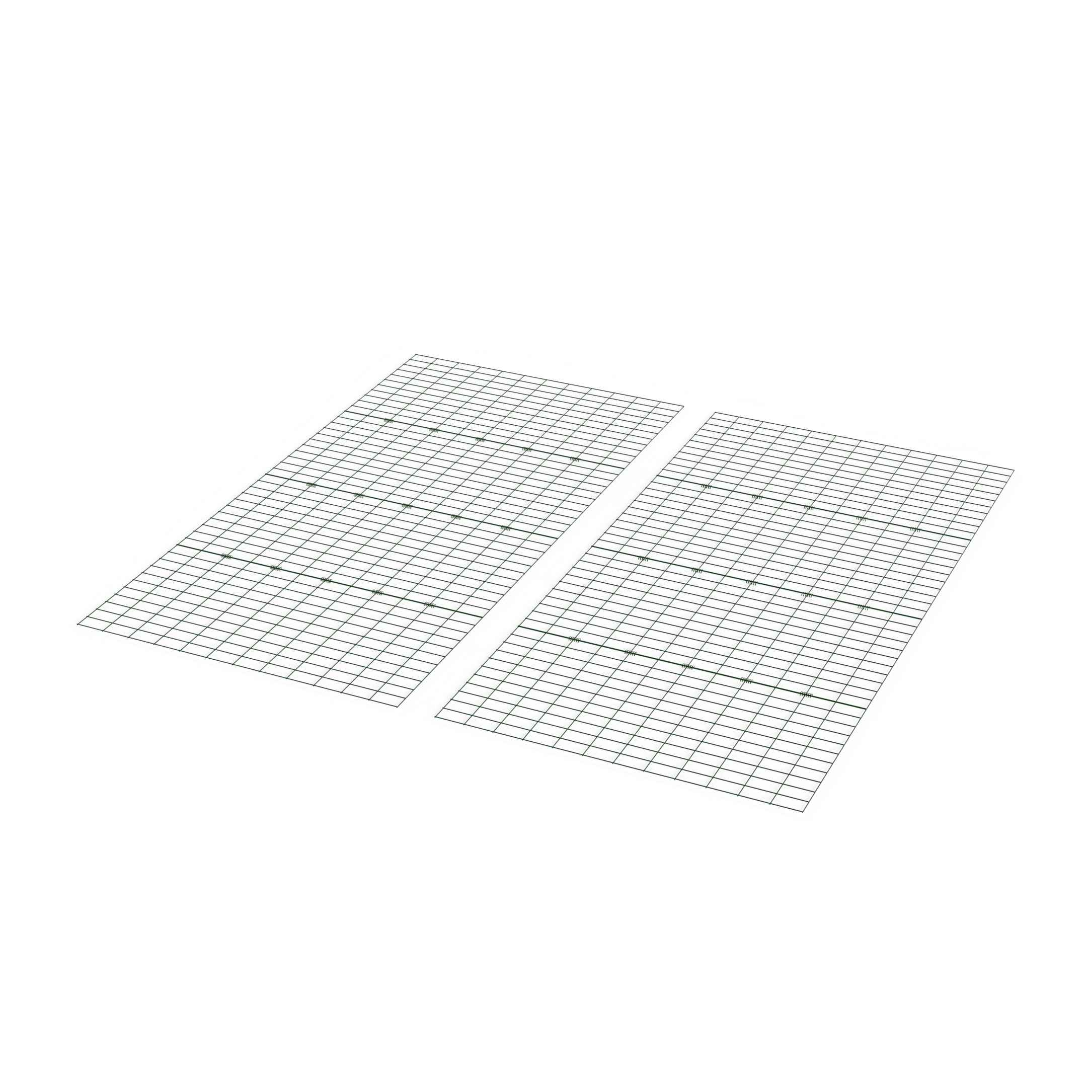 Underfloor Mesh for Outdoor Run - 4 Panels | Omlet