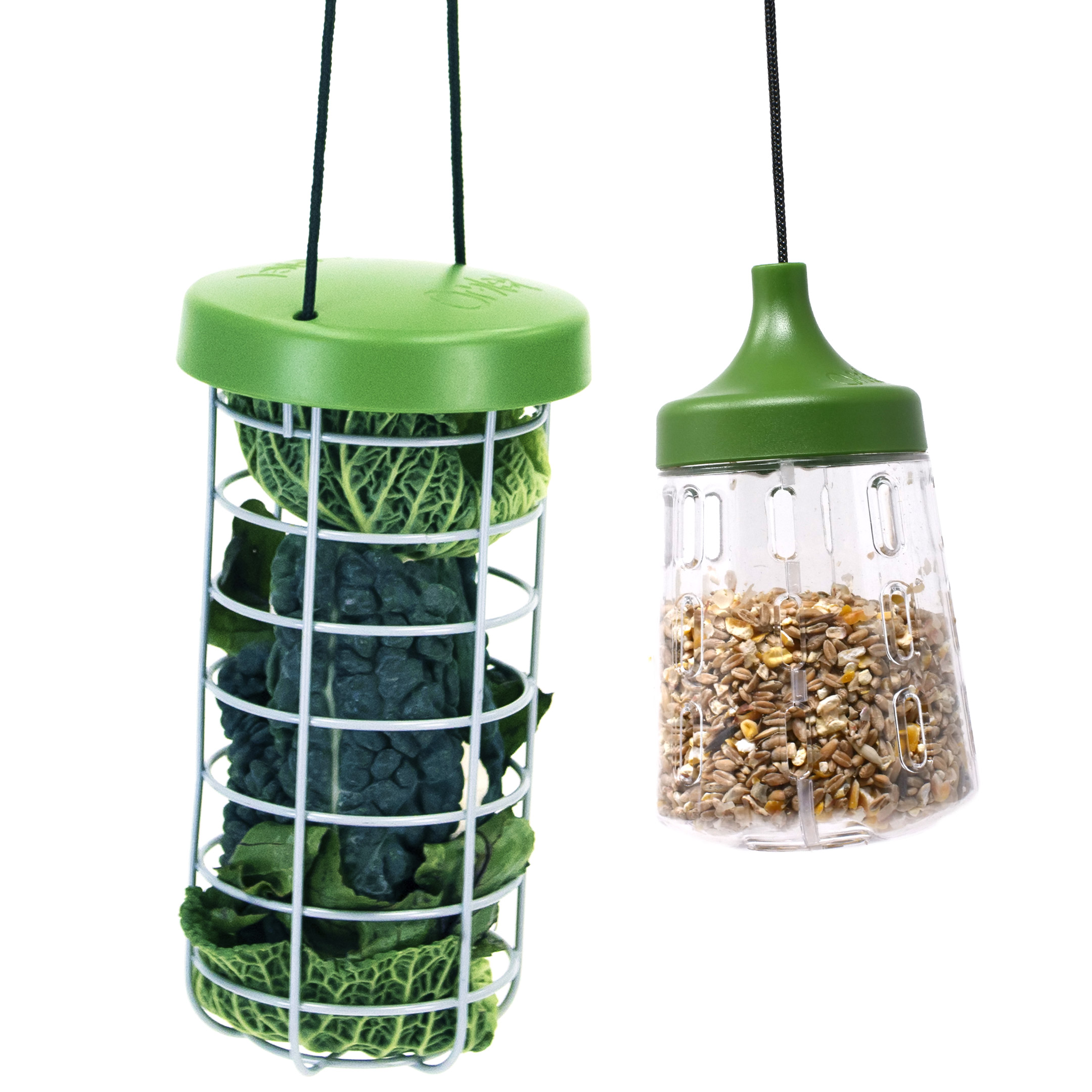 Poultry Feeder With Hook - Chicken Cage Toy For Fruit And Vegetable Feeding  - Cabbage Holder And Snack Hanging Toys For Hen - Convenient And Easy To