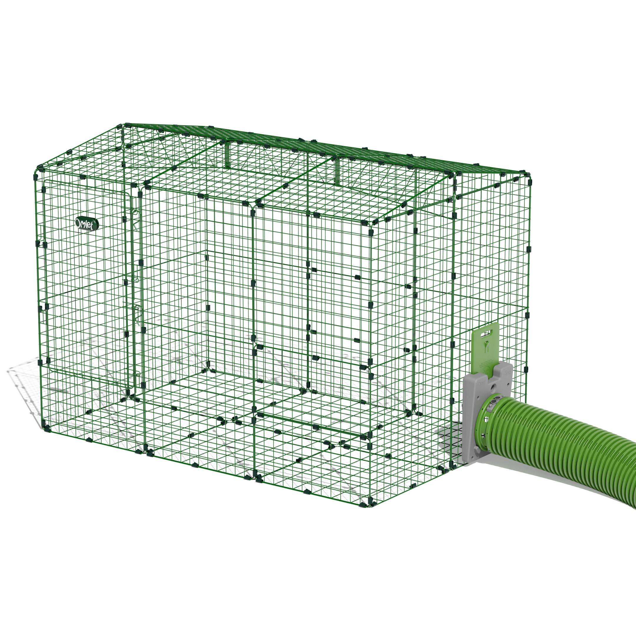 Zippi Rabbit Run with Roof and Underfloor Mesh Double Height