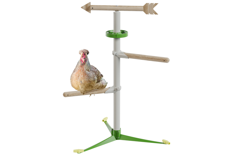 Freestanding chicken perch by Omlet