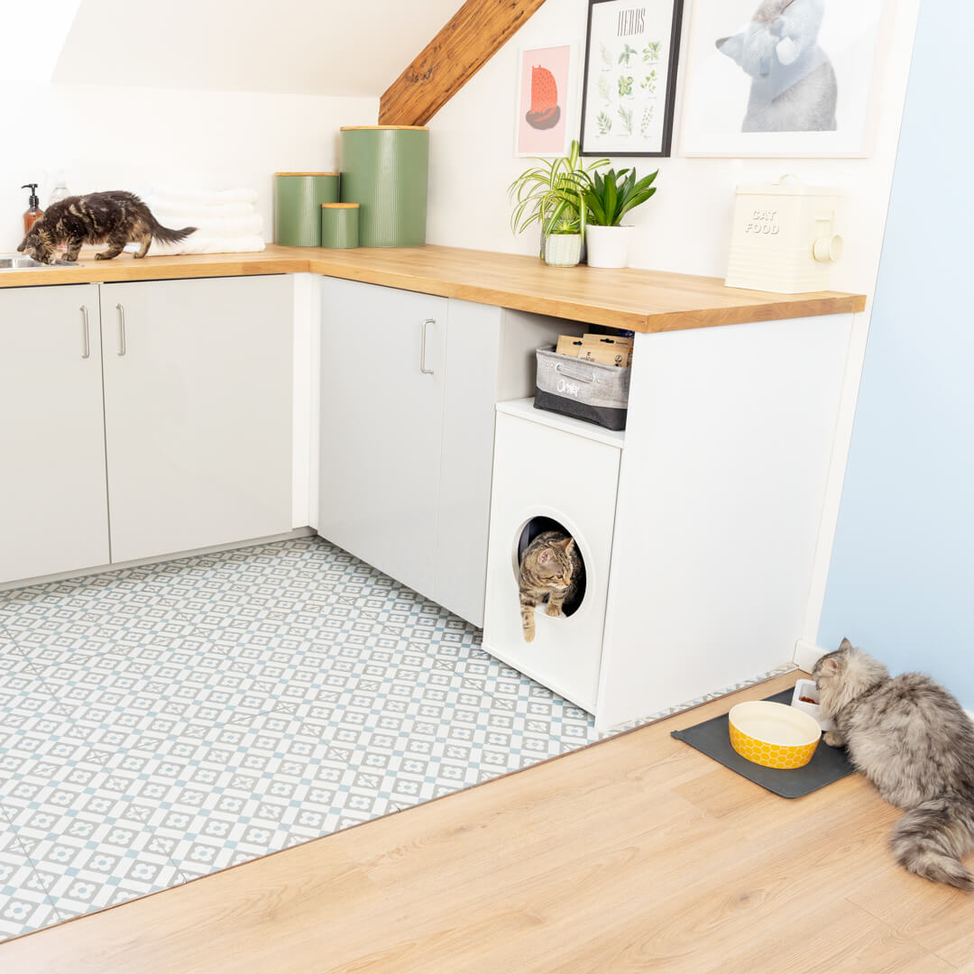 Maya Cat Litter Box Furniture